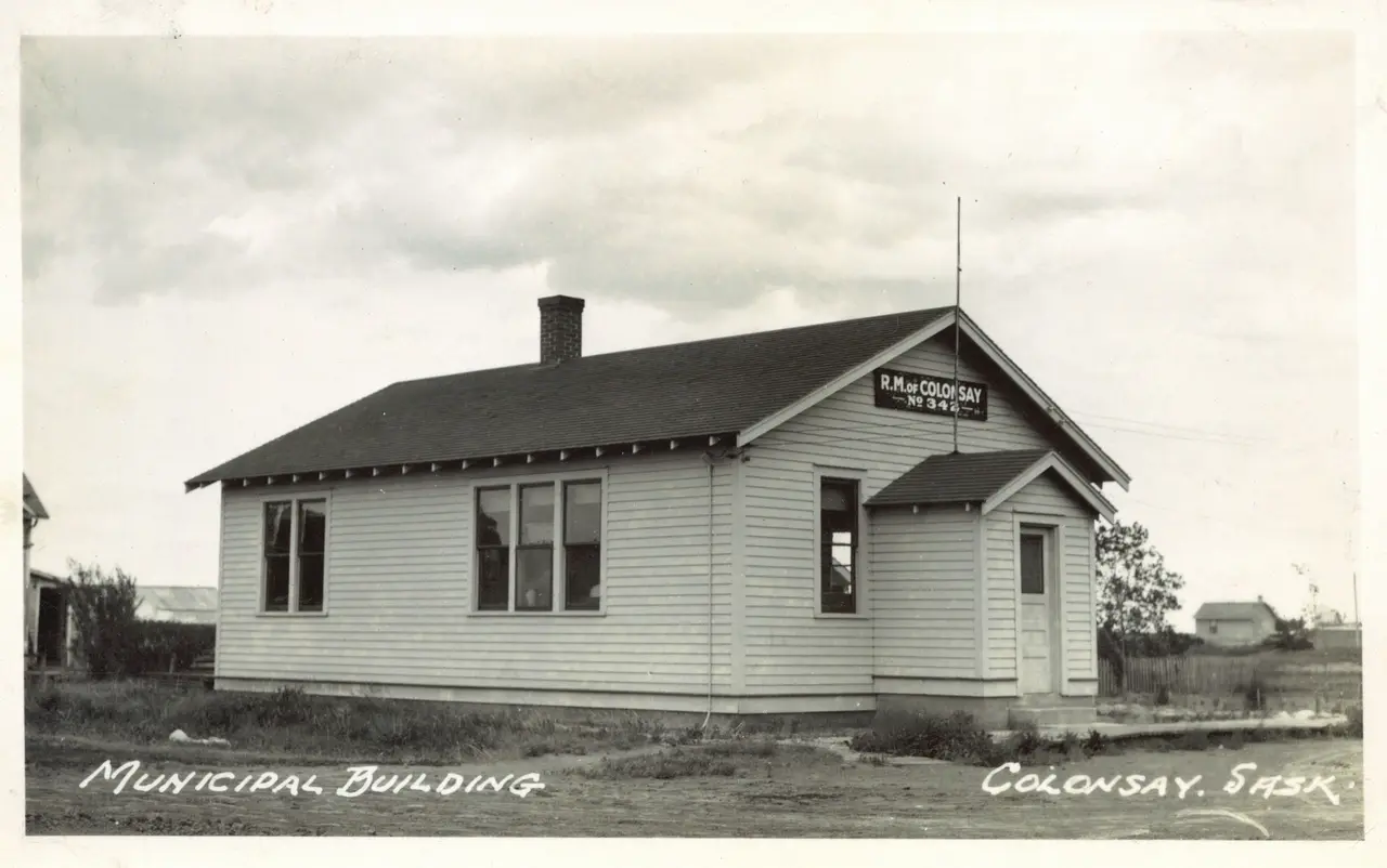 Municipal Building, R.M. of Colonsay No. 342, about 1940